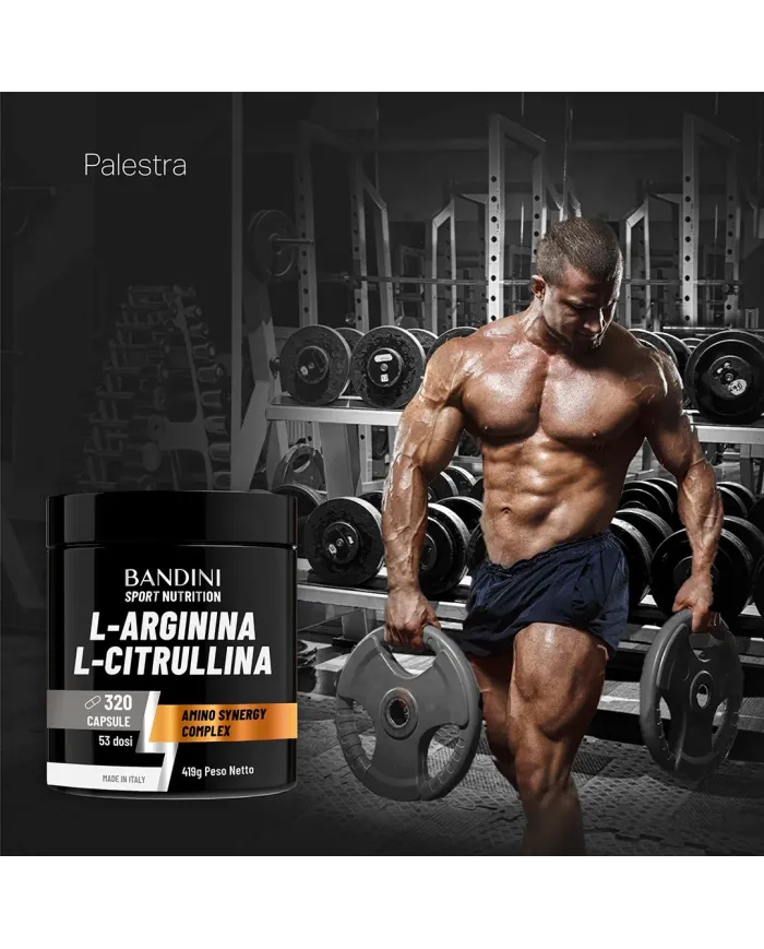 L-Arginina + L-Citrullina - 320 capsule